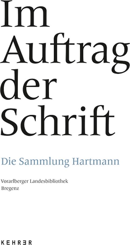 Im Auftrag der Schrift