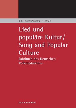 Lied und populäre Kultur /Song and Popular Culture