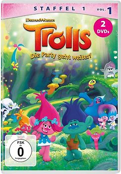 Trolls: Die Party geht weiter! - Staffel 1, Vol. 1 [2 DVDs] DVD