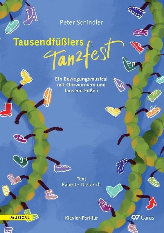 Tausendfüßlers Tanzfest (Klavier-Partitur)