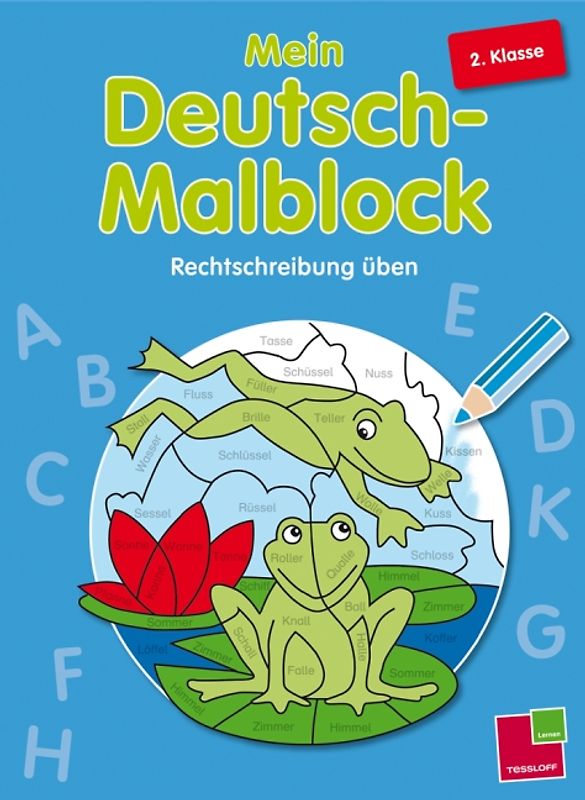 Mein Deutsch-Malblock. 2. Klasse
