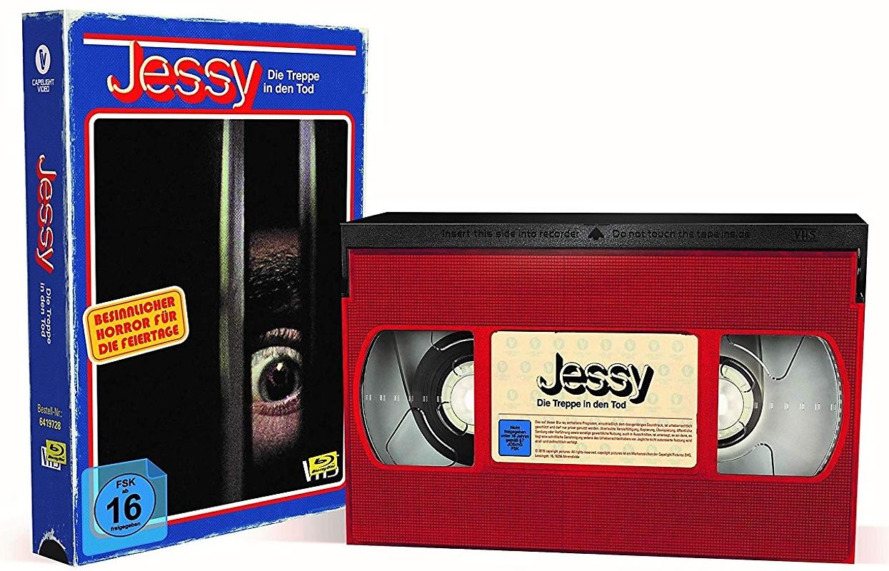 Jessy - Die Treppe in den Tod [Limited Collector's Edition im VHS-Design] Blu-ray Disc