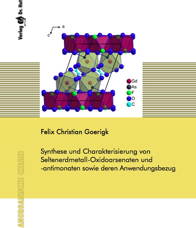 Synthese und Charakterisierung von Seltenerdmetall-Oxidoarsenaten und -antimonaten sowie deren Anwendungsbezug