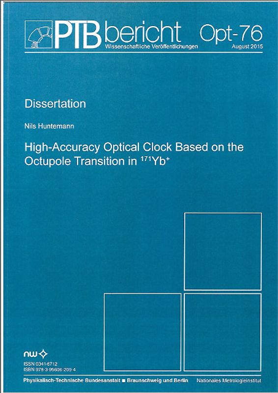 High-Accuracy Opticval Clock Based oh the Octupole Transition 171Yb+