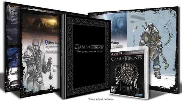 GAME OF THRONES Limited Edition Artbook PlayStation 3
