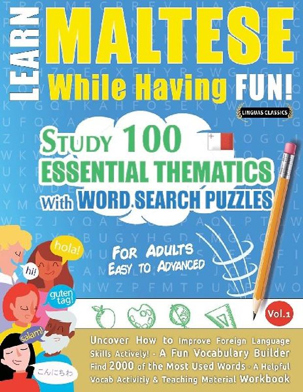 LEARN MALTESE WHILE HAVING FUN! - FOR ADULTS