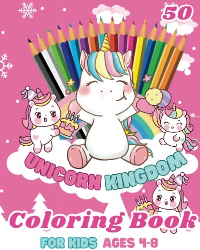 Unicorn Kingdom: Fun Doodles and Coloring Pages for Kids