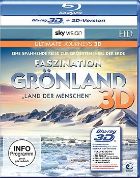 Faszination Grönland - Land der Menschen (SKY VISION) [3D Blu-ray + 2D Version] 3D Blu-ray Disc