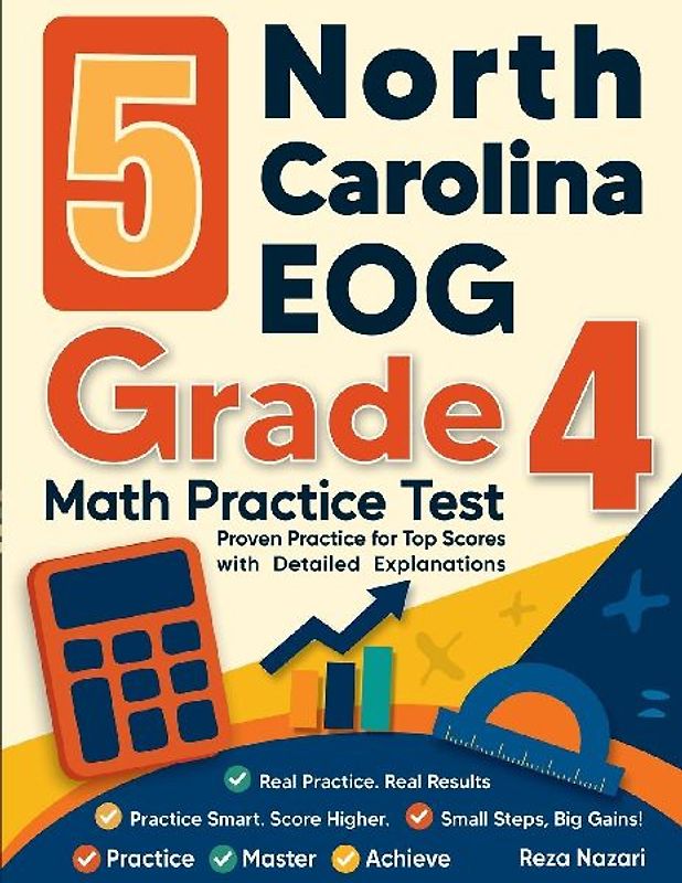 5 North Carolina EOG Grade 4 Math Practice Tests