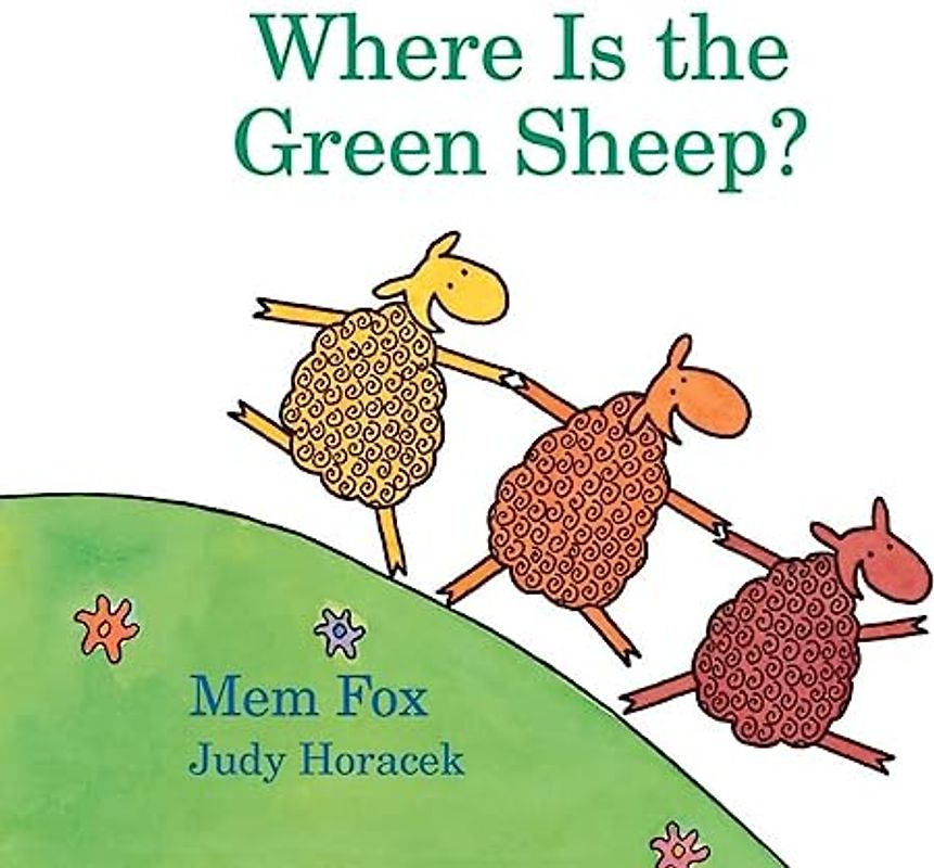 Where Is the Green Sheep? (padded board book)