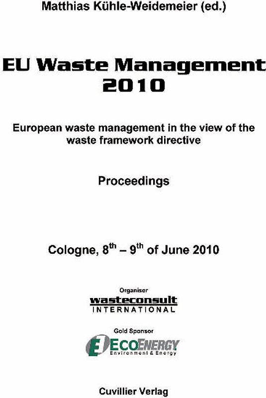 EU Waste Management 2010