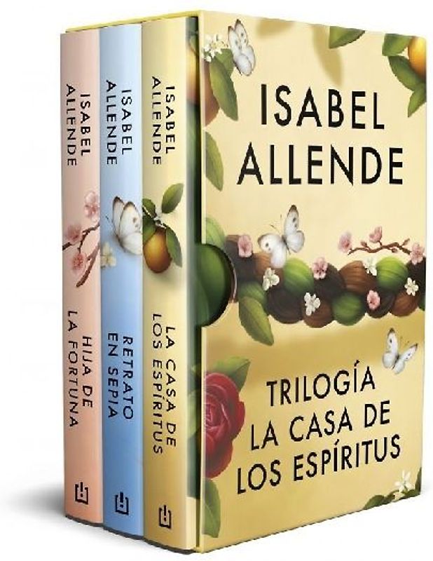 Estuche Trilogía La Casa de Los Espíritus: La Casa de Los Espíritus, Hija de la Fortuna, Retrato En Sepia / The House of the Spirits Trilogy. Boxed Set