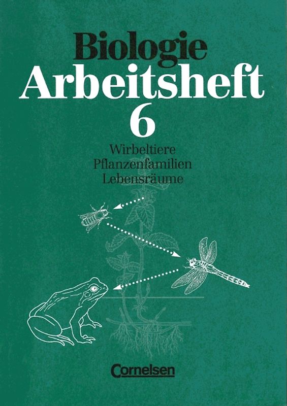 Biologie - Arbeitshefte - Realschule und Gymnasium / 6. Schuljahr - Wirbeltiere - Pflanzenfamilien - Lebensräume