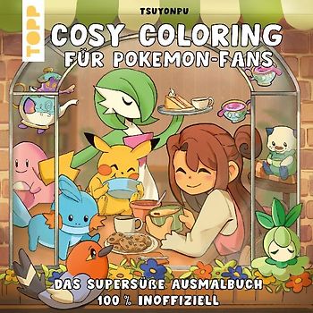 Cosy Coloring für Pokémon-Fans