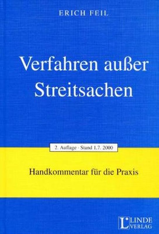Verfahren ausser Streitsachen