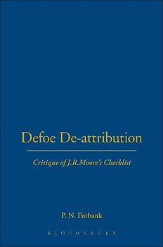 DEFOE DE-ATTRIBUTIONS