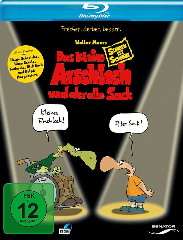 Das kleine Arschloch und der alte Sack - Sterben ist Scheisse Blu-ray Disc