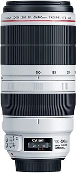 Canon EF 100-400 mm F4.5-5.6 IS L USM II 77 mm Filtergewinde (Canon EF Anschluss) weiß