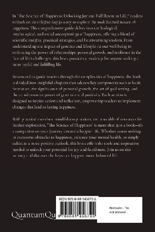 The Science of Happiness