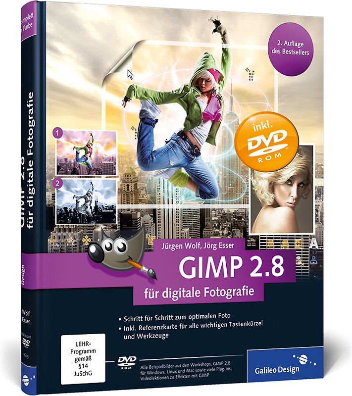 GIMP 2.8 für digitale Fotografie