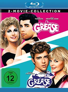 Grease 1 & 2 [Remastered] Blu-ray Disc