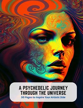 A Psychedelic Journey Through the Universe: 50 Pages to Inspire Your Artistic Side