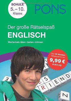 PONS Der große Rätselspaß Englisch