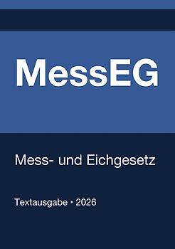 MessEG - Mess- und Eichgesetz (Deutschland) 2026