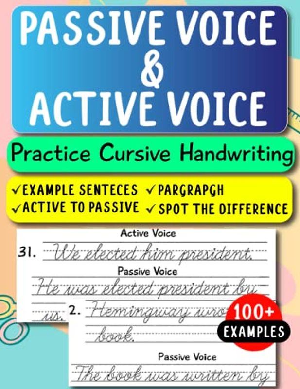 Passive Voice & Active Voice: English Grammar Workbook (ESL & Homeschooling Workbook)
