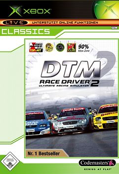 DTM Race Driver 2 Classic The Ultimate Racing Simulation Xbox