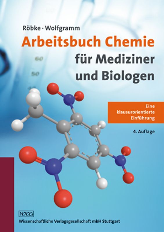 Arbeitsbuch Chemie für Mediziner und Biologen. Eine klausurorientierte Einführung