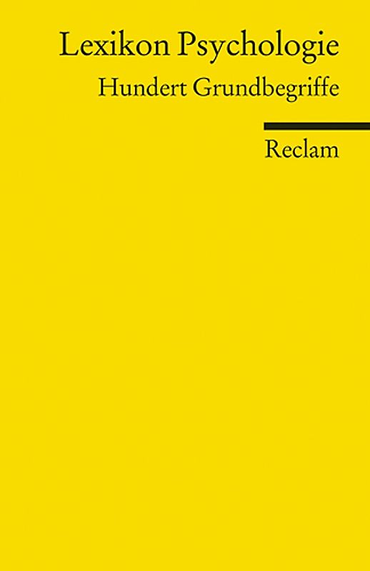 Lexikon Psychologie
