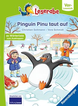 Leserabe Vor-Lesestufe - Pinguin Pinu taut auf