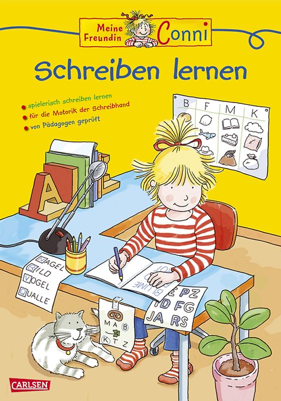 Conni Gelbe Reihe (Beschäftigungsbuch): Conni - Schreiben lernen
