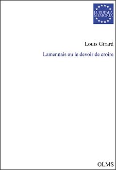 Lamennais ou le devoir de croire