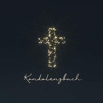 Kondolenzbuch: Gästebuch für Trauergäste mit 110 Seiten - Edition Grau-Gold