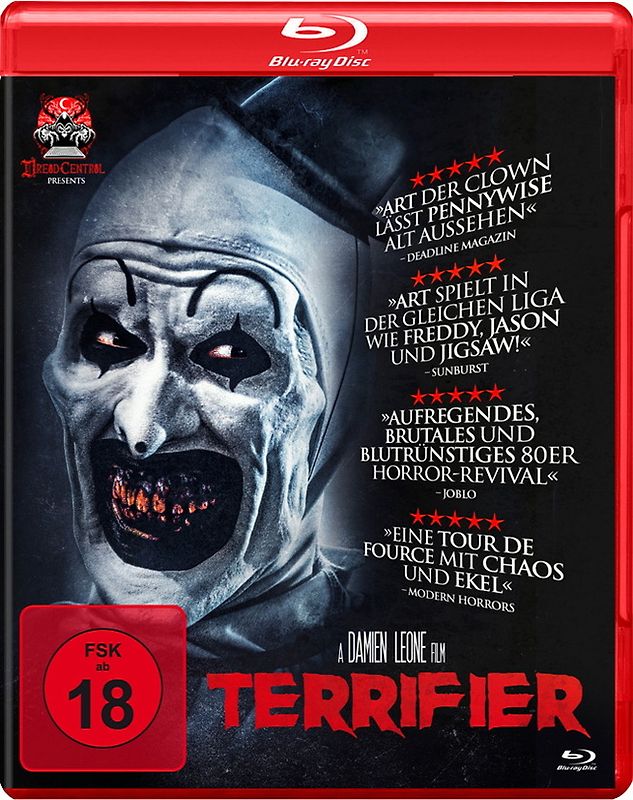 Terrifier Blu-ray Disc
