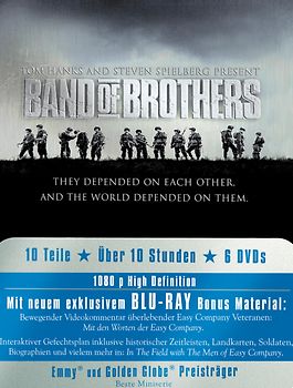 Band of Brothers - Wir waren wie Brüder [6 Discs, Steelbook] Blu-ray Disc