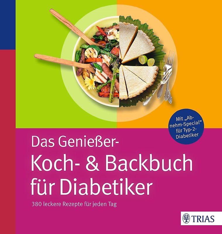 Das Genießer-Koch-& Backbuch für Diabetiker. 380 leckere Rezepte für jeden Tag
