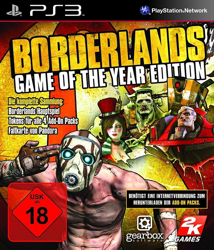 Borderlands - Game of the Year Edition [Software Pyramide] PlayStation 3