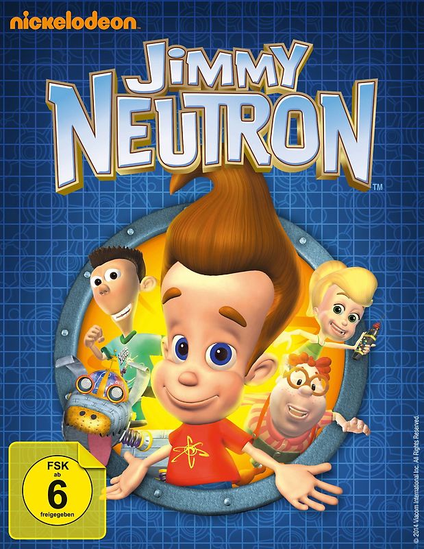 Jimmy Neutron - Die komplette Serie [Limited Edition inkl  3D Coverkarte, Poster 2 Sticker, Postkarten, Episodenführer, 10 DVDs] DVD