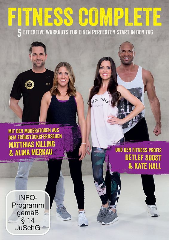 Fitness Complete - 5 effektive Workouts für einen perfekten Start in den Tag DVD
