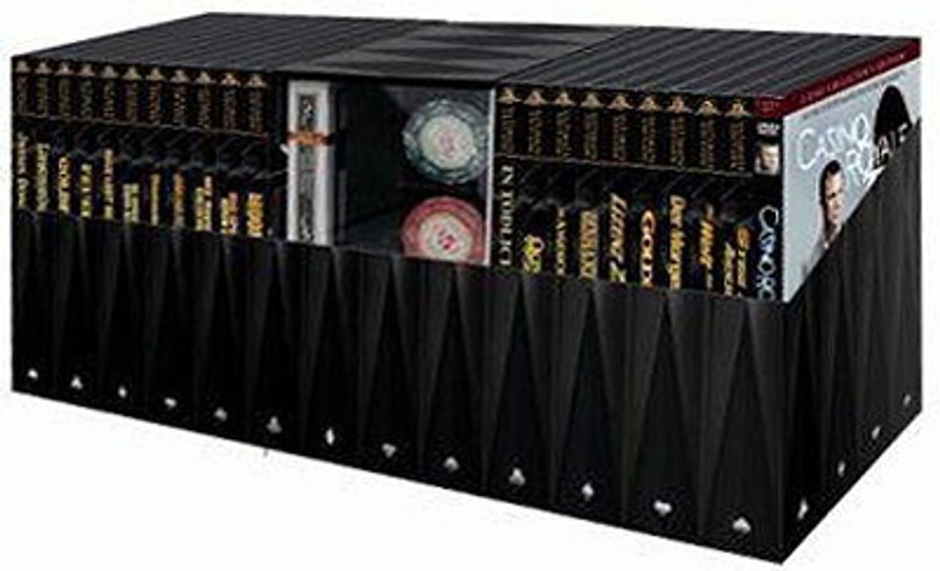 James Bond Ult. Casino Ltd. Edition (42 DVDs) inkl. Pokerset DVD