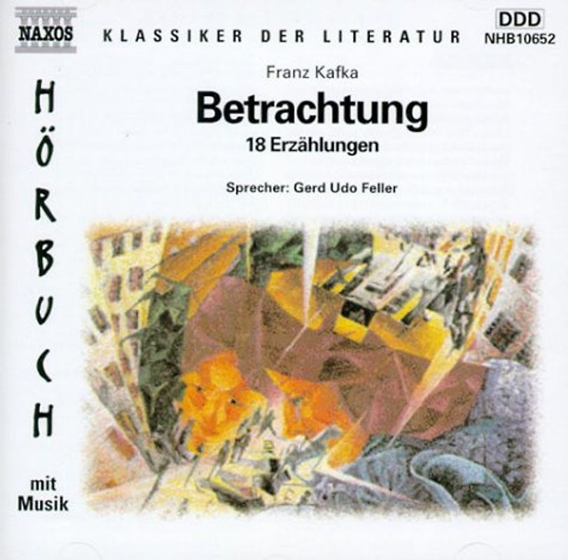 Betrachtung, 1 Audio-CD