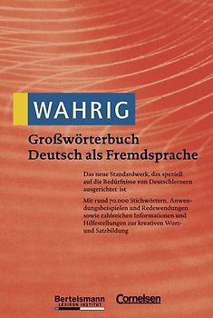 WAHRIG / Großwörterbuch Deutsch als Fremdsprache