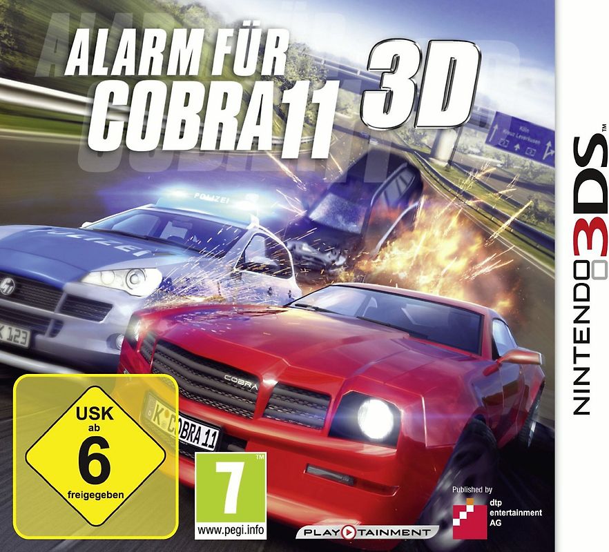 Alarm für Cobra 11 3D Nintendo 3DS