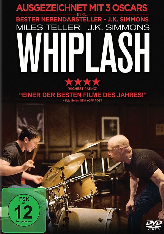 Whiplash DVD