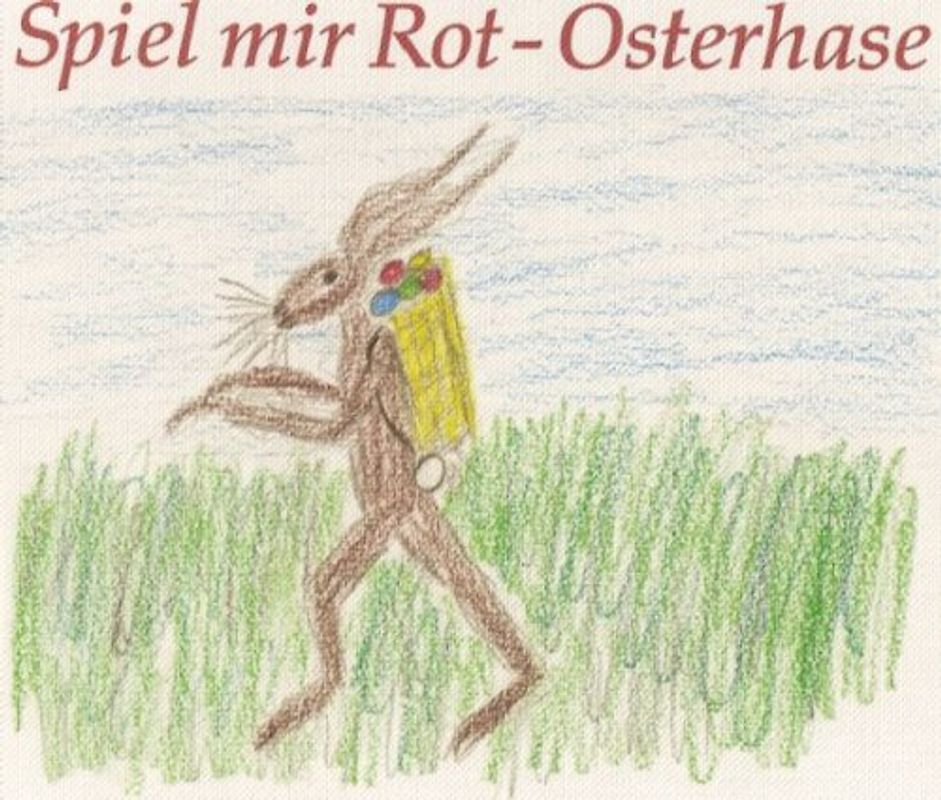 Spiel mir Rot - Osterhase