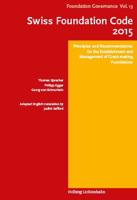 Swiss Foundation Code 2015