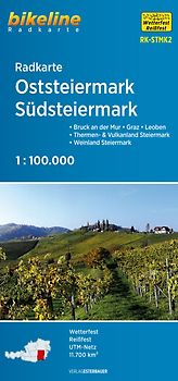 Radkarte Oststeiermark, Südsteiermark